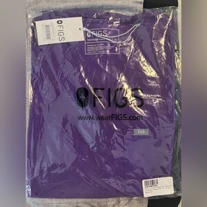 FIGS Catarina Top in Violet Space Dye. ~Limited Edition color~